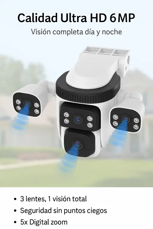 Cámara Solar Wi‑Fi VStarcam CS621SR