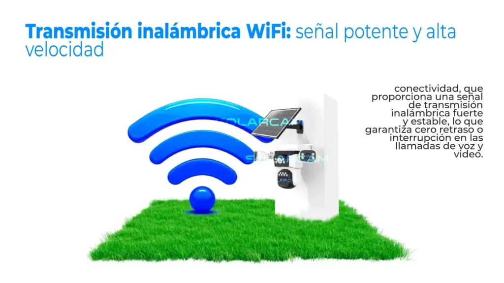 Transmisión inalámbrica de alta velocidad sin retrasos en video o audio.
